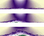 Characterization of unsteady separation in a turbulent boundary layer: mean and phase-averaged flow